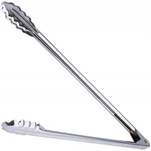 Edlund 4416HDL 16 inch heavy duty stainless steel restaurant tongs with Lock, 1 pack