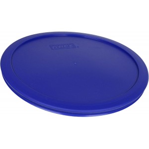Pyrex 7403-PC 10-Cup Cadet Blue Sculpted Mixing Bowl Replacement Food Storage Lid - Made in USA
