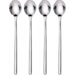 Towle Living Wave Stainless Steel Beverage Spoon, Set of 4