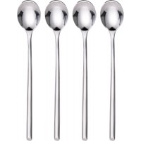 Towle Living Wave Stainless Steel Beverage Spoon, Set of 4