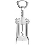 Deluxe Wing Corkscrew Chrome/White Carded #80-102-C