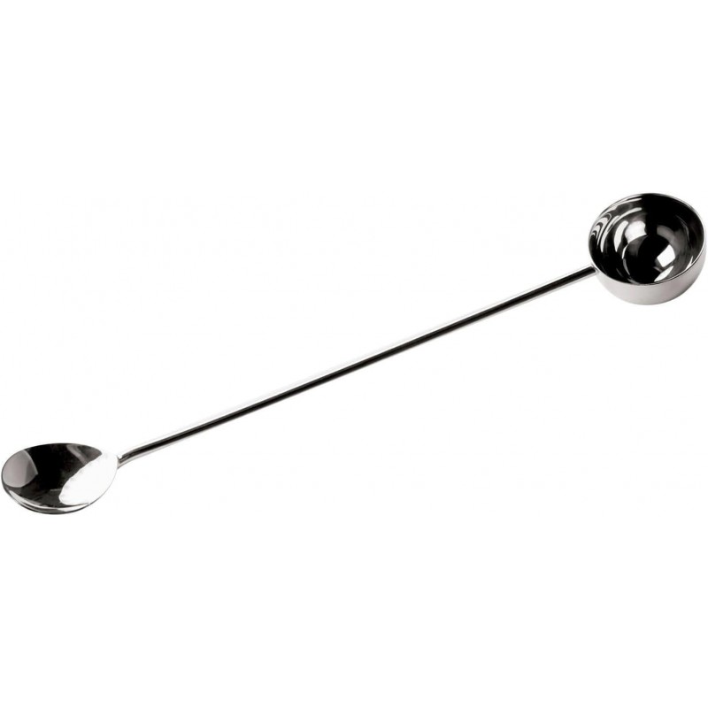 Frieling Coffee Spoon & Stirrer - 2-Tablespoon, Silver, 11-Inch Handle - Stainless Steel Measuring Scoop & French Press Stirring Spoon, Dishwasher Safe