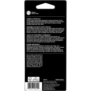 Tweezerman Stainless Steel Combo Set with Fingernail and Toenail Clippers