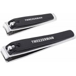 Tweezerman Stainless Steel Combo Set with Fingernail and Toenail Clippers