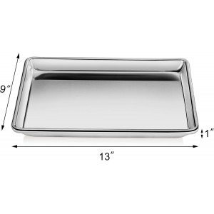 New Star Foodservice Commercial 18-Gauge Aluminum Sheet Pan & Silicone Baking Mat Set, 9 x 13 inch (Quarter Size)