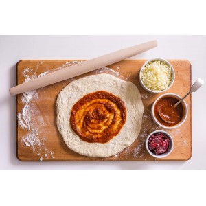 J.K. Adams Maple French Rolling Pin, Brown