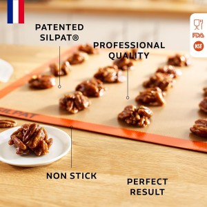 Silpat The Original Premium Non-Stick Silicone Baking Mat, Full Size, 16-1/2