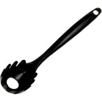 Chef Craft Basic Melamine Spaghetti/Pasta Fork, 11 inch, Black