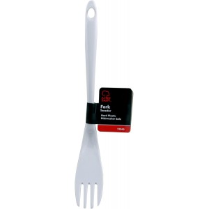 Chef Craft Basic Melamine Meat Fork, 12 inch, White