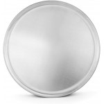 New Star Foodservice 51049 Restaurant-Grade Aluminum Pizza Pan, Baking Tray, Coupe Style, 16-Inch, Pack of 6