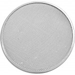 New Star Foodservice Restaurant-Grade Seamless Aluminum Pizza Baking Screen, 18 Inch