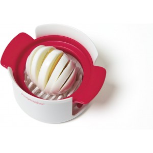 Prepworks by Progressive Compact Egg Slicer,white, red and yellow