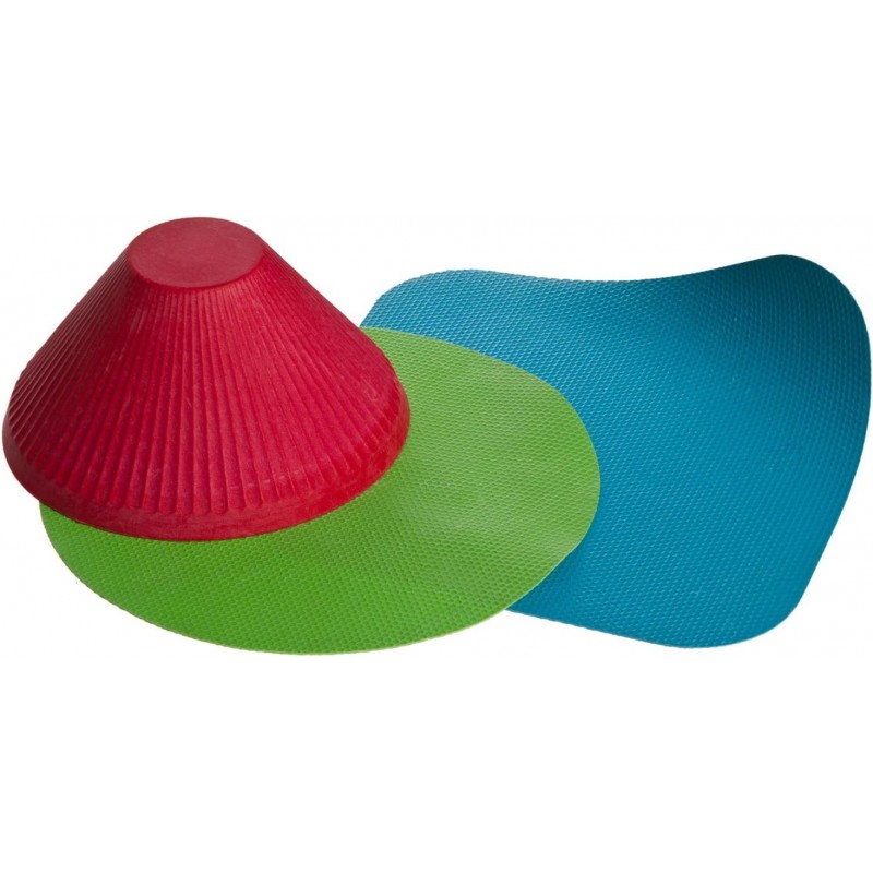 Progressive International Prepworks by Progressive Jar Grips Multi-Purpose Lid Openers, Set of 3