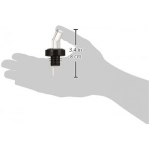 Winco Screened Pourer, Crystal Clear, 12 Count
