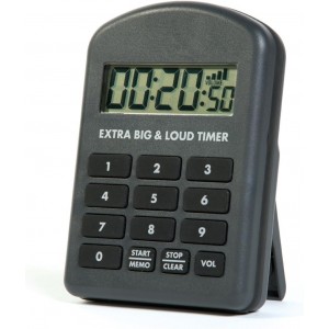 Extra Big & Loud Timer - for Noisy Comme...