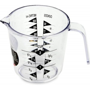 Chef Craft Select Plastic Measuring Cup,...