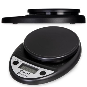 Escali Primo NSF Listed Digital Scale, 11 lb/5 kg, Black (SCDGP11BK)