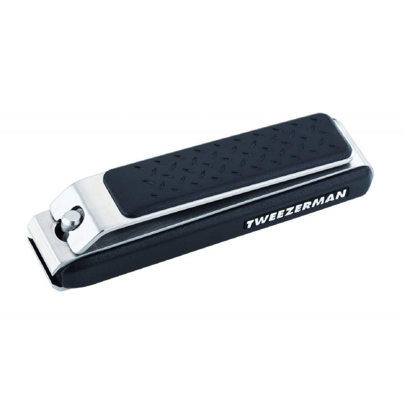 Tweezerman Men's Precision Grip Toenail Clipper, Black