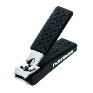 Tweezerman Precision Grip Fingernail Clipper, Black