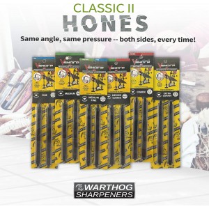 Warthog V-Sharp A4 Replacement Hones, COARSE 325 Grit for A4 & Classic II Knife Sharpener Systems