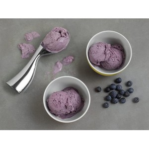 nambe Ice Cream Skoop | Heavy Duty Ice Cream Scoop for Spooning Frozen Hard Gelato, Sorbet and Cookie Dough | Ergonomic Metal Easy-Grip, Made from Zinc Alloy | 7.5 – Inch | Dishwasher Safe