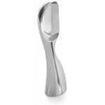 nambe Ice Cream Skoop | Heavy Duty Ice Cream Scoop for Spooning Frozen Hard Gelato, Sorbet and Cookie Dough | Ergonomic Metal Easy-Grip, Made from Zinc Alloy | 7.5 – Inch | Dishwasher Safe