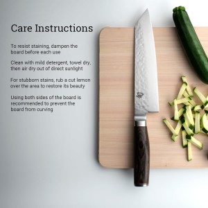 Shun Hinoki Cutting Board - Medium - 15.75" x 10.75" x 0.5"