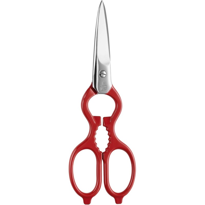 ZWILLING Forged Multi-Purpose Kitchen Shears - Red Handle