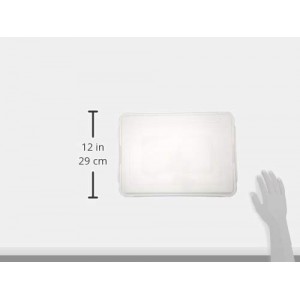 Winco Covers for Aluminum Sheet Pan, 13 by 18-Inch,Clear,Medium