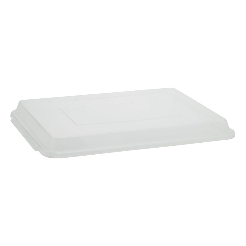 Winco Covers for Aluminum Sheet Pan, 13 by 18-Inch,Clear,Medium