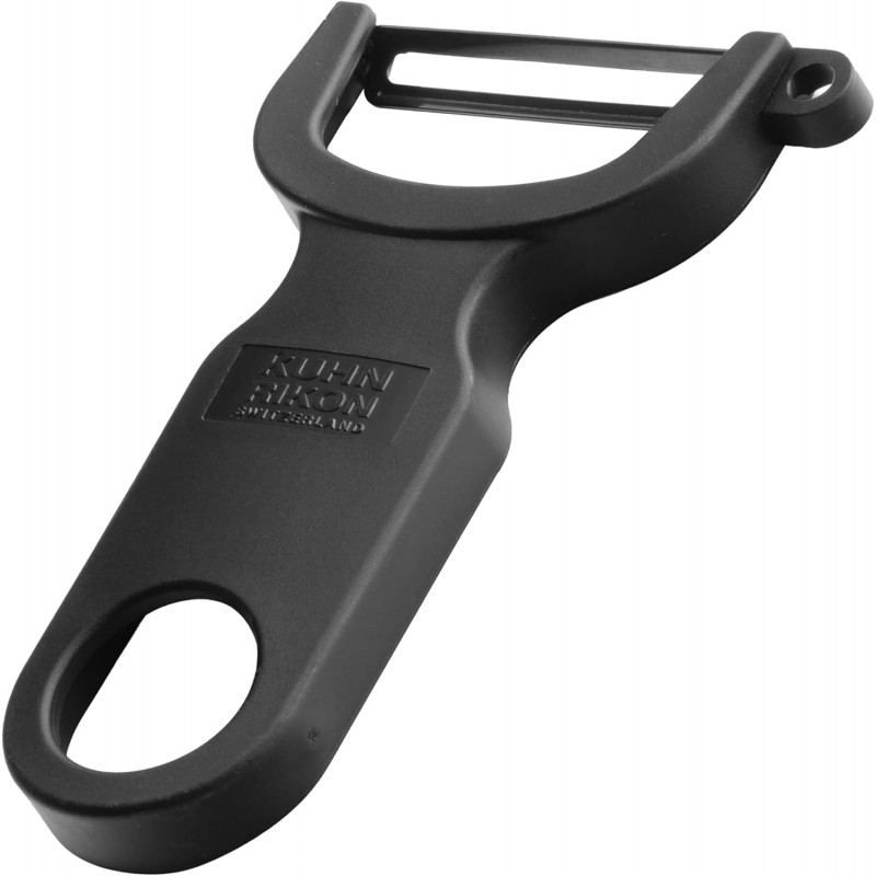 KUHN RIKON, Black Original Swiss Peeler, Set of 1