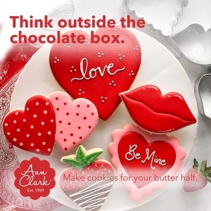 Ann Clark Extra Large Heart Valentine Cookie Cutter, 5