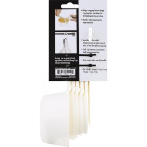 OXO Good Grips 6-Piece Plastic Measuring Cups- White