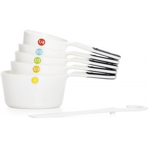 OXO Good Grips 6-Piece Plastic Measuring Cups- White