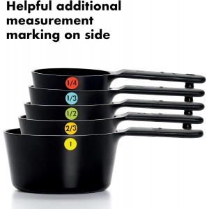 OXO Good Grips 6- Piece Plastic Measuring Cups
