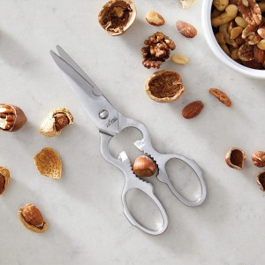 All-Clad Tools and Accessories Stainless Steel Kitchen Scissors 7.5 Inch Kitchen Tools, Kitchen Hacks Silver