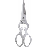 All-Clad Tools and Accessories Stainless Steel Kitchen Scissors 7.5 Inch Kitchen Tools, Kitchen Hacks Silver