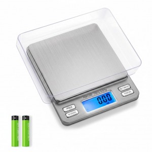 Smart Weigh Digital Pro Pocket Scale 500...