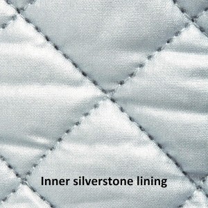 DII Basic Terry Collection 100% Cotton Quilted, Oven Mitt, Eggplant, 2 Piece