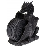 Dark Dragon Table Coasters Set Sculpture Cool Finish
