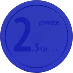 Pyrex 325-PC 2.5qt Blue Mixing Bowl Food...