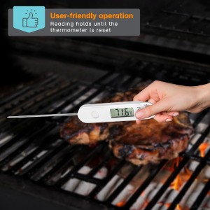 Polder Stable-Read Instant Read Thermometer, Digital Thermometer for Cooking, Food Thermometer, Cooking Thermometer with Easy-to-Read Digital Display