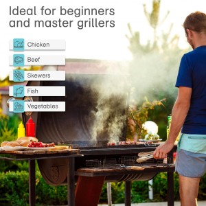 Polder Stable-Read Instant Read Thermometer, Digital Thermometer for Cooking, Food Thermometer, Cooking Thermometer with Easy-to-Read Digital Display