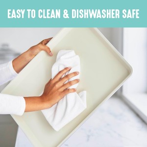 GreenLife Bakeware 18” x 13” Half Cookie Sheet Baking Pan, Non-Toxic PFAS-Free Healthy Ceramic Nonstick, Oven Safe to 450°F, Easy Release, Even Heating, Easy Clean, Turquoise