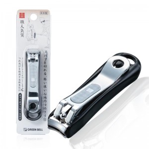 Made in Japan Nail Clipper w/Black Catcher (M)