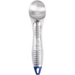 Vollrath 47275 Blue 3 Ounce Cast Aluminum Ice Cream Scoop