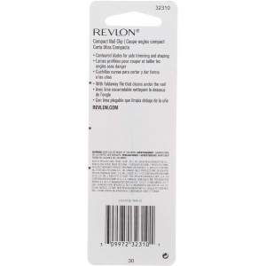 Revlon Compact Nail Clipper - 6 per case.