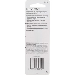 Revlon Compact Nail Clipper - 6 per case.