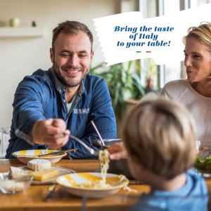 La Gondola Homemade Ravioli Stamp - Round Smooth 1.5in | Italian Pasta Making Tool for Home and Business | Brass & Natural Wood | Sturdy & Easy to Use Ravioli Stamp | Ravioli Cutter Made in Italy