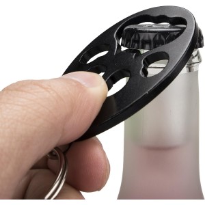 Swatom Dog Paw Keychain Bottle Opener Beer Opener Tool, Key Tag Chain Ring, 6 Piece